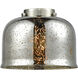 Franklin Restoration Bell 1 Light 8 inch Brushed Satin Nickel Mini Pendant Ceiling Light in Incandescent, Silver Plated Mercury, Franklin Restoration